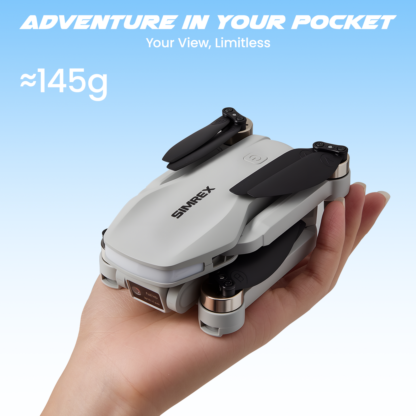 SIMREX X42 4K Foldable Brushless Drone