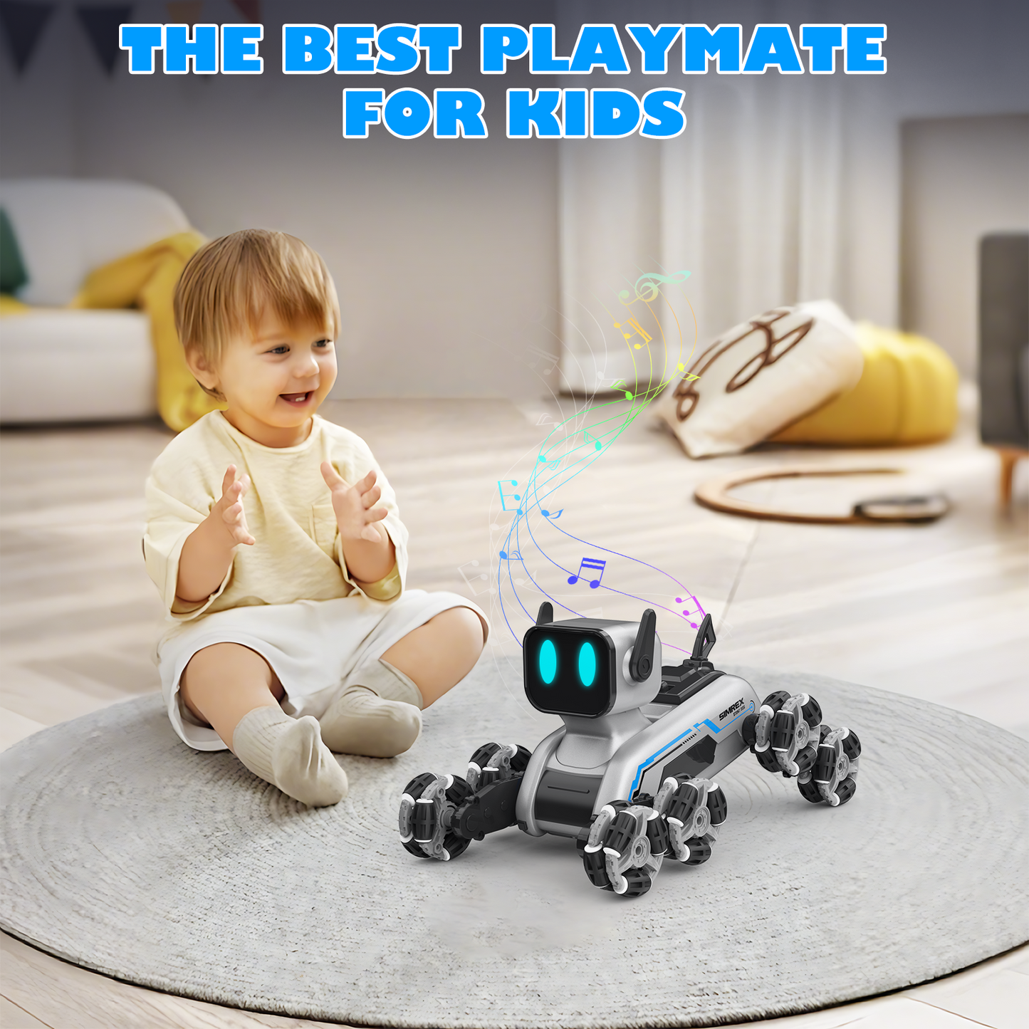 SIMREX CR-11 Robot Dog RC Stunt Car Toys
