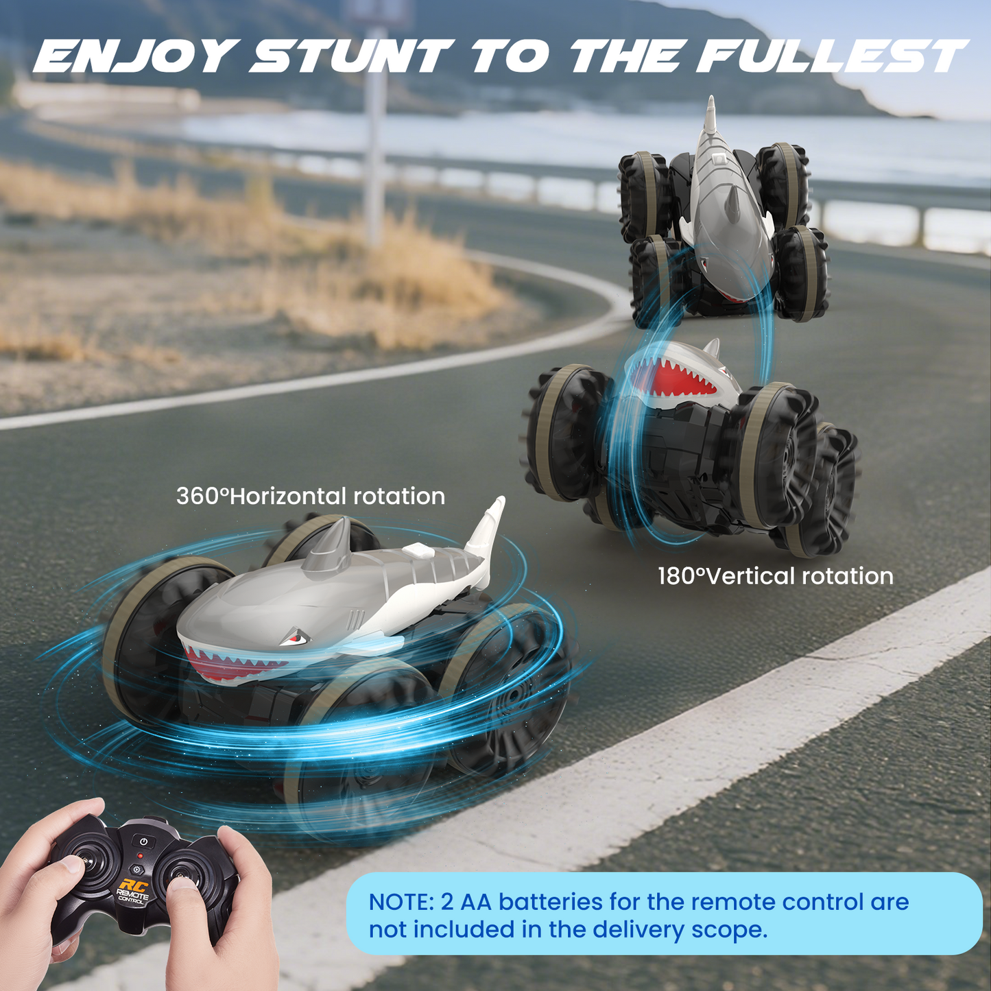 SIMREX CR-12 Shark Amphibious Remote Control Car