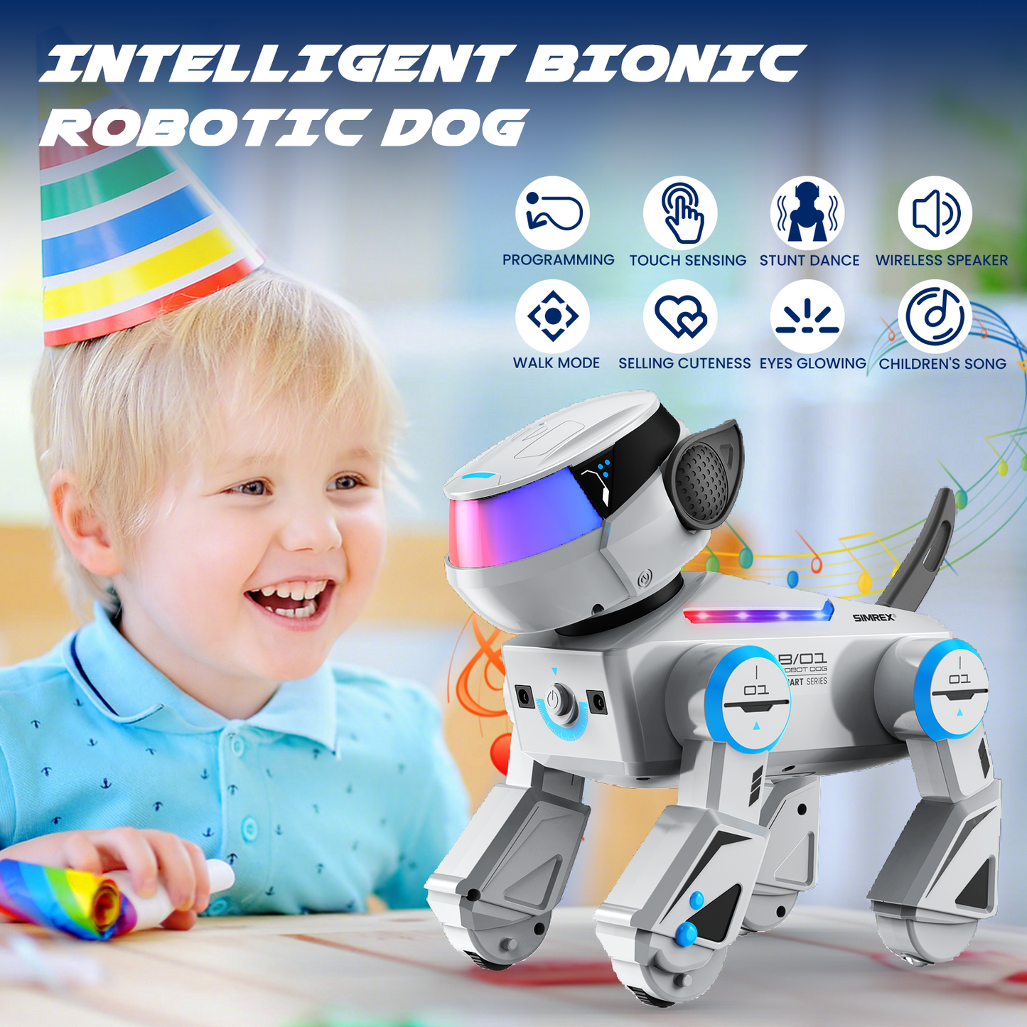 SIMREX AN-02 Robot Dog Toy