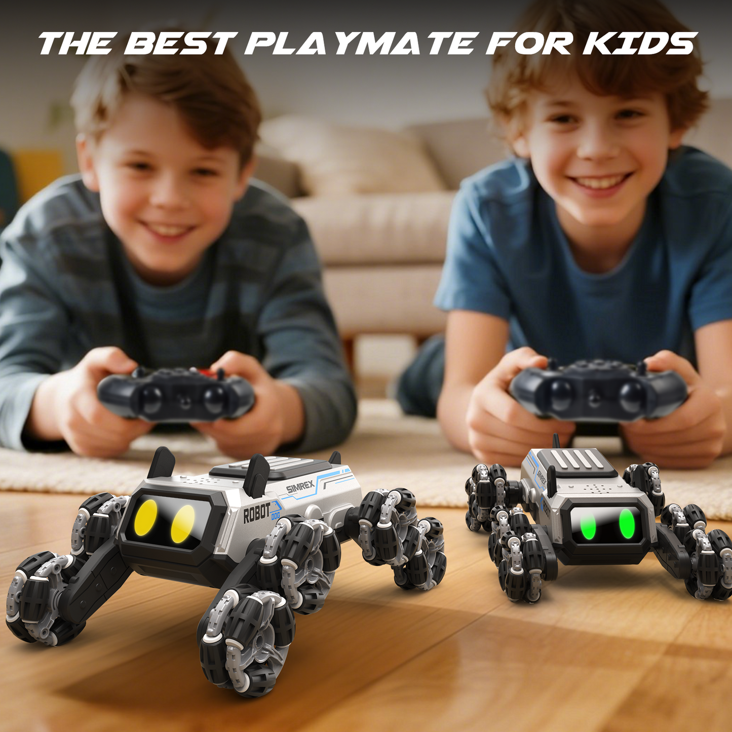 SIMREX CR-10 Robot Dog RC Stunt Car Toys