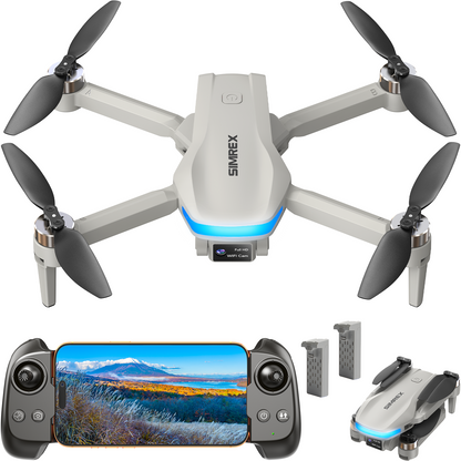 SIMREX X42 4K Foldable Brushless Drone