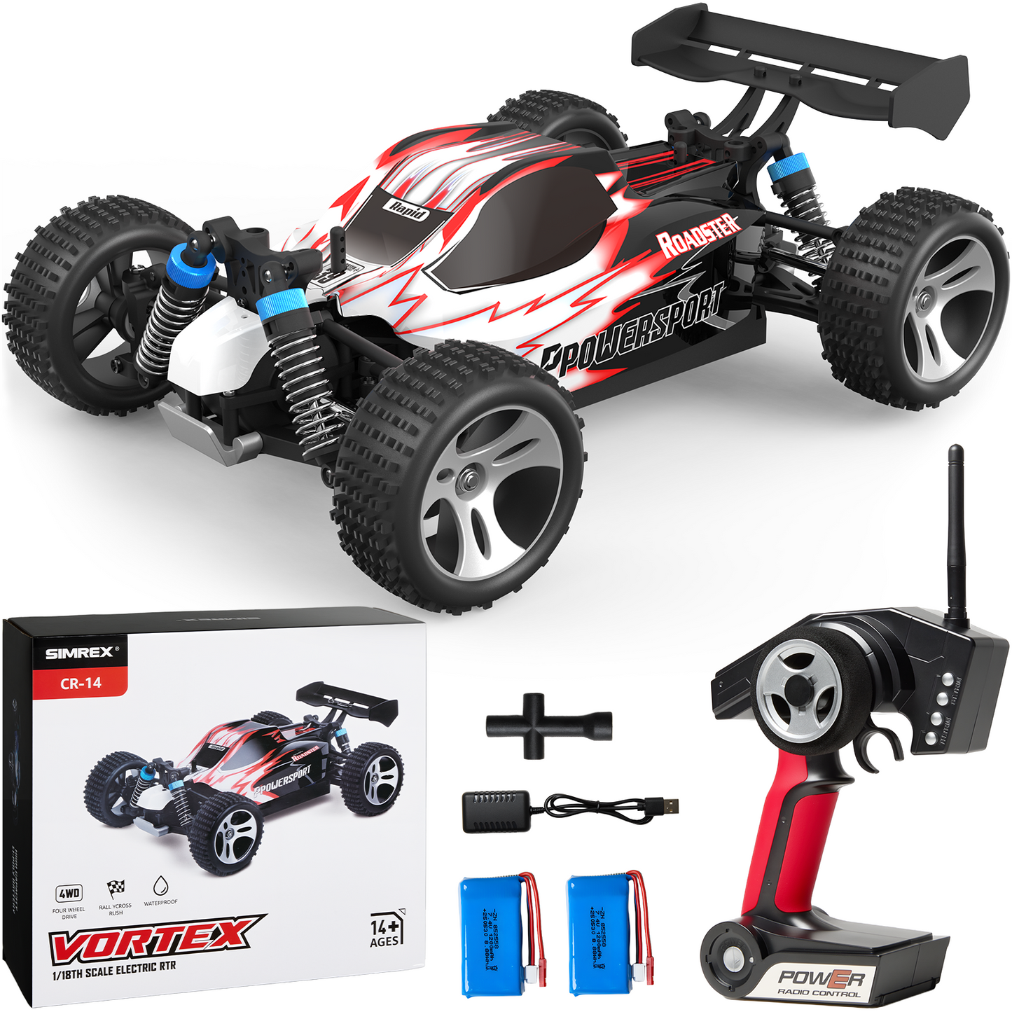 CR-14 – 1:18 Off-Road Racing Car