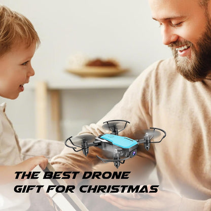SIMREX X300C 8816 Mini Drone with Camera WiFi HD FPV Foldable RC Quadcopter Rtf 4CH 2.4Ghz Remote Control Headless [Altitude Hold] Super Easy Fly for Training White