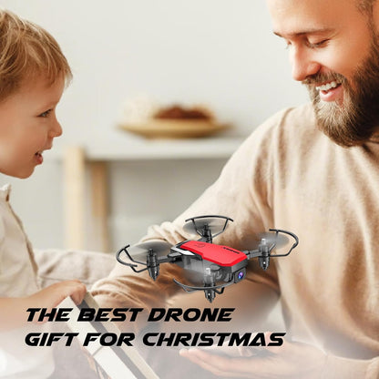 SIMREX X300C 8816 Mini Drone with Camera WiFi HD FPV Foldable RC Quadcopter Rtf 4CH 2.4Ghz Remote Control Headless [Altitude Hold] Super Easy Fly for Training White